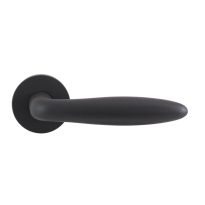 Door handle on rose cigar model GPF135VRASR rose 53x6,5mm pointing right anthracite