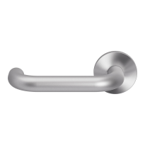 GPF105VR door handle on rose pointing left