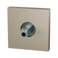 GPF1102.A4.0400 Rose 50x50x8mm Champagne blend with welded knob fastener