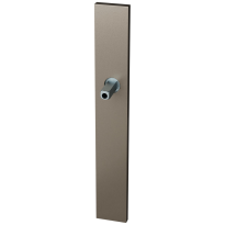 GPF1175.A3 long backplate XL rectangular Mocca blend with welded knob fastener
