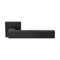 GPF1304.61.02 black Tapu door handle on rose 50x8mm