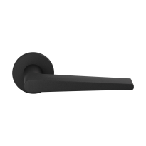 GPF2060.61.00 black Piko door handle on rose 50x8mm