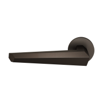 GPF3112.A1.00L Rua door handle on rose pointing left 50x8mm
