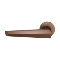 GPF3112.A2.00L Rua door handle on rose pointing left 50x8mm