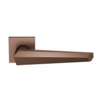 GPF3112.A2.02R Rua door handle on rose pointing right 50x8mm