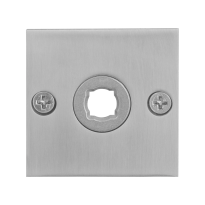 Rose GPF1100.08 50x50x2mm satin stainless steel
