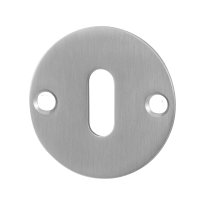 Keyhole escutcheon GPF0901.06 50x2mm satin stainless steel