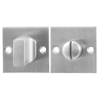 Turn and Release set GPF0910.08 50x50x2mm spindle 8mm satin stainless steel large knob