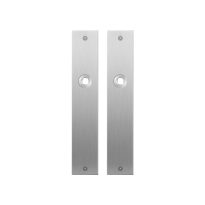 Flat backplate GPF1100.26 blind satin stainless steel