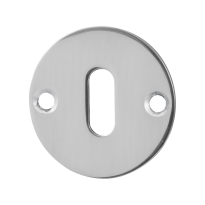 Keyhole escutcheon GPF0901.46 50x2mm polished stainless steel