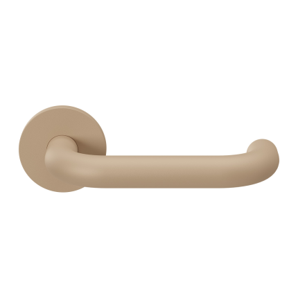 door-handle-on-rose-u-model-19mm-gpf105vru1r-pointing-right-urban-jungle-sand