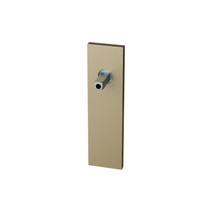 gpf1115-a4-short-backplate-rectangular-champagne-blend-with-welded-knob-fastener